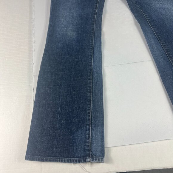 Citizens Of Humanity Jean Women 33x32 Margo Low Waist Boot Cut Blue Denim Tag 31 - Picture 6 of 16